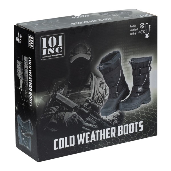 Čižmy zateplené 101INC Cold Weather Boots - čierne