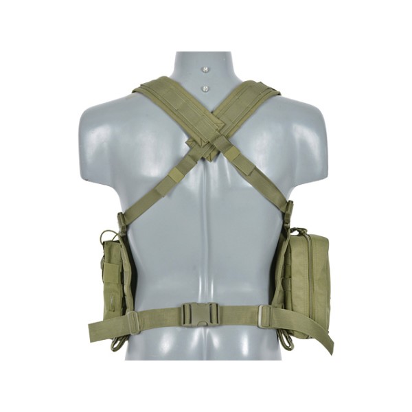 Nosič taktický hrudný 8FIELDS Force Recon Chest Harness - olivový