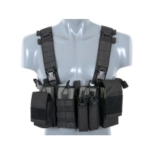 Nosič taktický hrudný 8FIELDS Buckle Up Chest Rig V3 - čierny