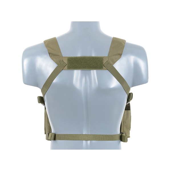 Nosič taktický hrudný 8FIELDS Buckle Up Chest Rig V3 - olivový