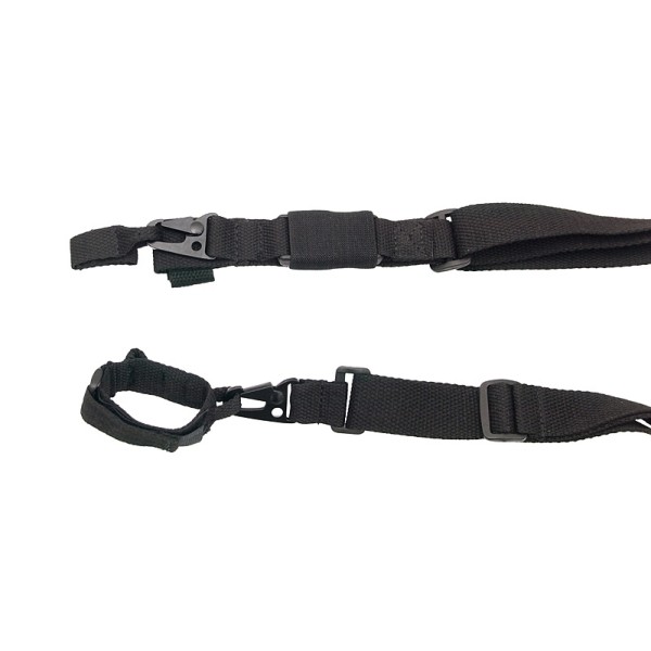 Popruh na zbraň dvojbodový bavlnený 8FIELDS Cotton Gun Sling pre MP5/G3/M4 - olivový