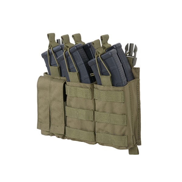 Sumka na zásobníky 8FIELDS na 5xAK 7,62x39mm + 2xpištoľ - olivová