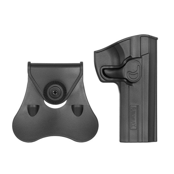 Puzdro polymérové AMOMAX pre CZ 75 SP-01 - čierne