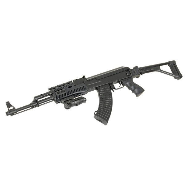 Airsoftový elektrický samopal CYMA CM.028U AKM, kal. 6mm BB - čierny