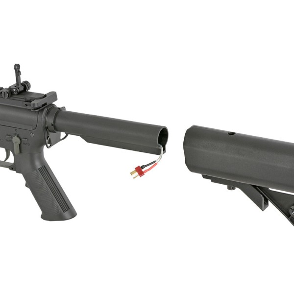 Airsoftový elektrický samopal S&T M4 Daniel Defense MK18 MOD1 kal. 6mm BB – čierny
