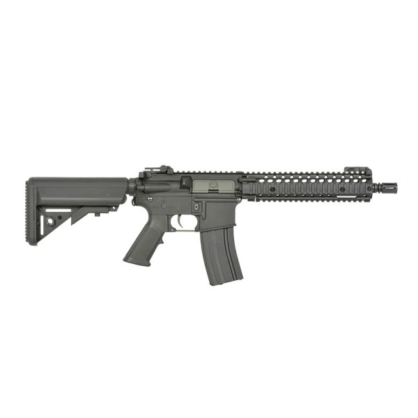 Airsoftový elektrický samopal S&T M4 Daniel Defense MK18 MOD1 kal. 6mm BB – čierny