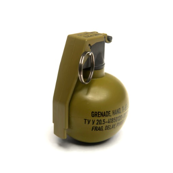 Granát airsoftový ručný PYROSOFT P-67G NATO kat. P1 s guličkami