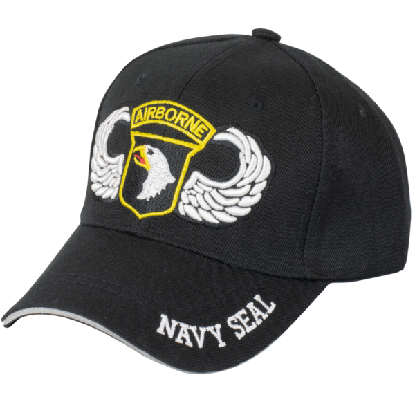 Šiltovka BARBARIC MA 30608 Airbourne Navy Seal - čierna