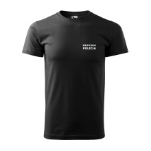 Tričko MESTSKÁ POLÍCIA - čierne