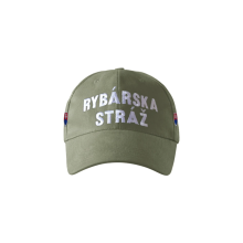 Šiltovka baseball RYBÁRSKA STRÁŽ so SVK znakom - olivová