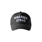 Šiltovka baseball RYBÁRSKA STRÁŽ so SVK znakom - čierna