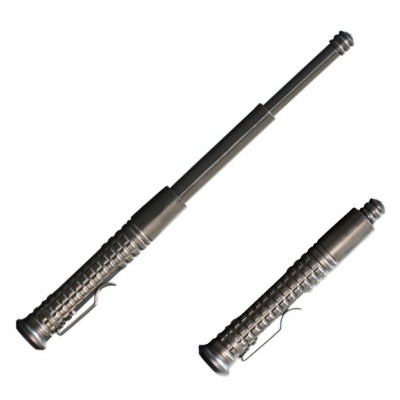 Teleskopický obušok FLB SQA 17 palcov (41 cm)  nekalený hliníkový - čierny