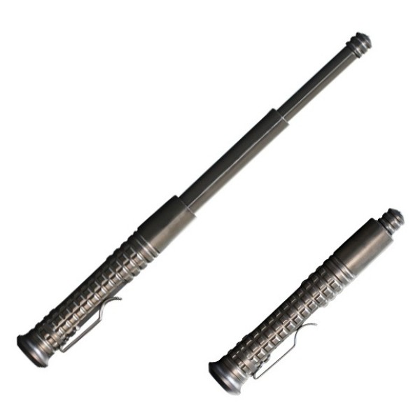 Teleskopický obušok FLB SQA 17 palcov (41 cm)  nekalený hliníkový - čierny