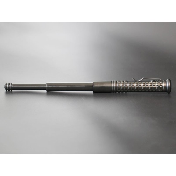 Teleskopický obušok FLB SQA 17 palcov (41 cm)  nekalený hliníkový - čierny