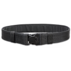 Opasok taktický policajný dvojitý BARBARIC MA 34710 S/M 5,5cm - čierny