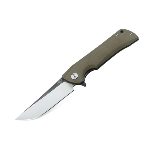 Nôž zatvárací taktický BESTECH Paladin BG13B-2 D2 - olivový