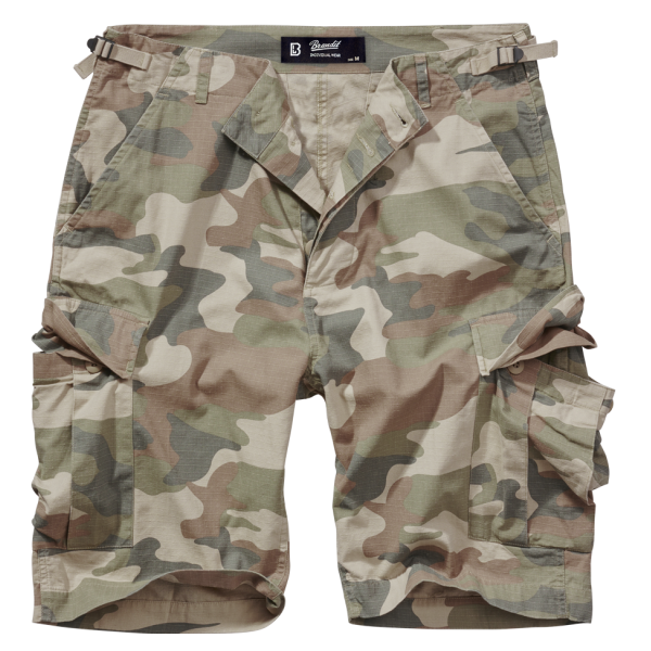 Nohavice krátke BRANDIT BDU RipStop Shorts - light woodland