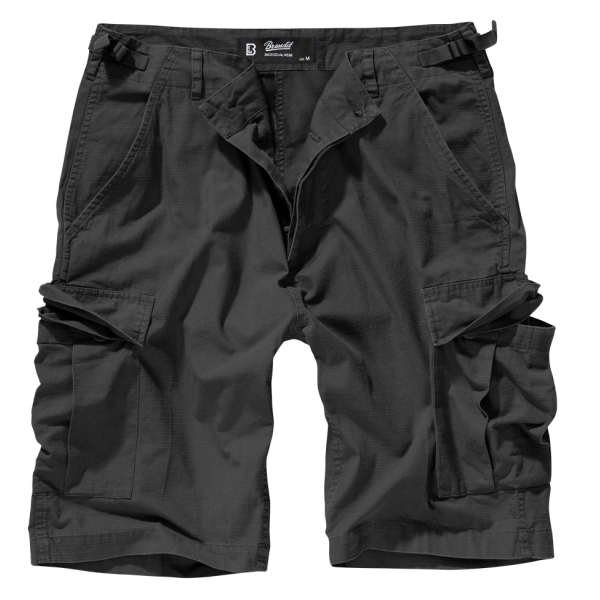Nohavice krátke BRANDIT BDU RipStop Shorts - čierne