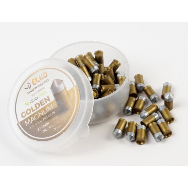 Diabolky ELKO Golden Magnum Lead Free 0,55g, kal. 4,5mm, 75ks - špicaté