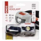 Svietidlo čelové EMOS COB LED P3521 85lm - biele