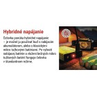 Svietidlo čelové EMOS LED P3546 550lm Li-Pol 100mAh nabíjateľné - čierne