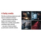 Svietidlo čelové EMOS LED P3546 550lm Li-Pol 100mAh nabíjateľné - čierne