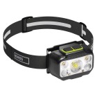 Svietidlo čelové EMOS LED P3546 550lm Li-Pol 100mAh nabíjateľné - čierne