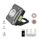 Svietidlo pracovné nabíjateľné EMOS COB LED P4543 1200lm 2000mAh