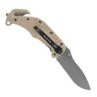 Nôž zatvárací záchranársky ESP RKK-01 kombinované ostrie - khaki