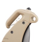 Nôž zatvárací záchranársky ESP RKK-01 rovné ostrie - khaki