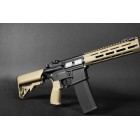 Airsoftový elektrický samopal Evolution Recon 10” Carbontech kal. 6mm - Black & Tan