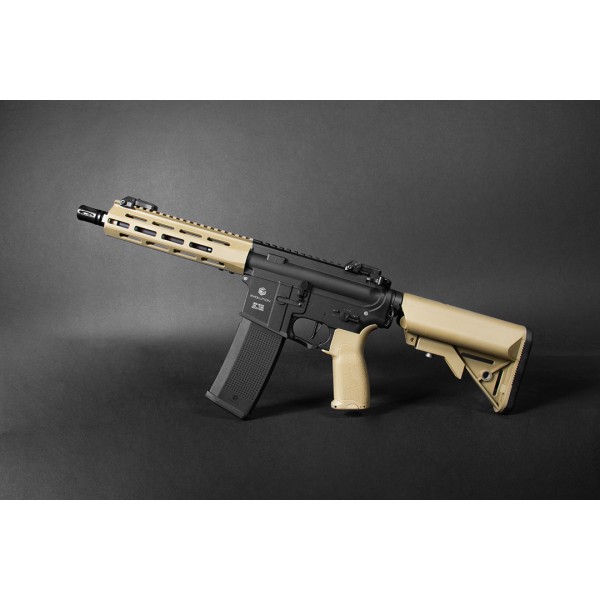 Airsoftový elektrický samopal Evolution Recon 10” Carbontech kal. 6mm - Black & Tan