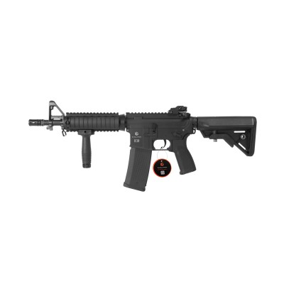 Airsoftový elektrický samopal Evolution Recon MK18 Mod 0 Carbontech kal. 6mm - čierny