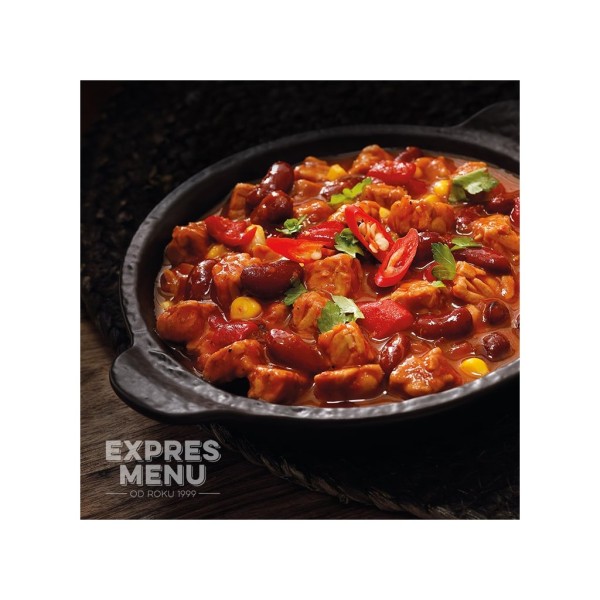 Jedlo EXPRES MENU Chilli sin carne s tempehom 2 porcie 600g