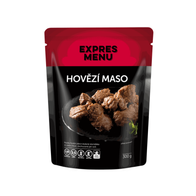 Jedlo EXPRES MENU Hovädzie mäso 1 porcia 300g