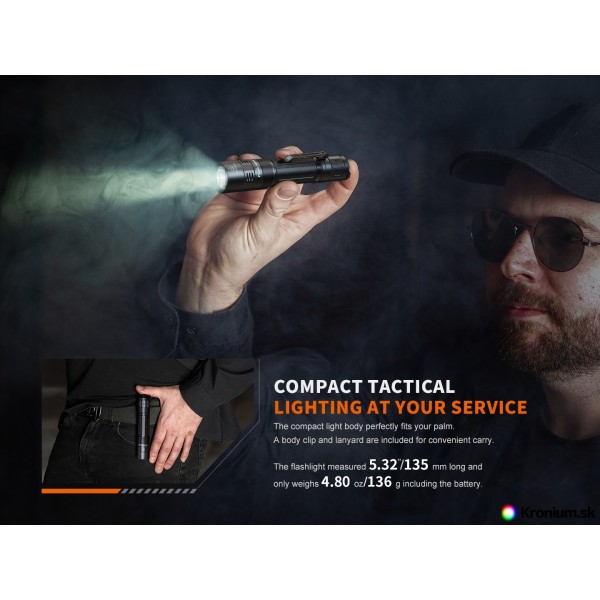 Svietidlo taktické FENIX PD32R nabíjateľné