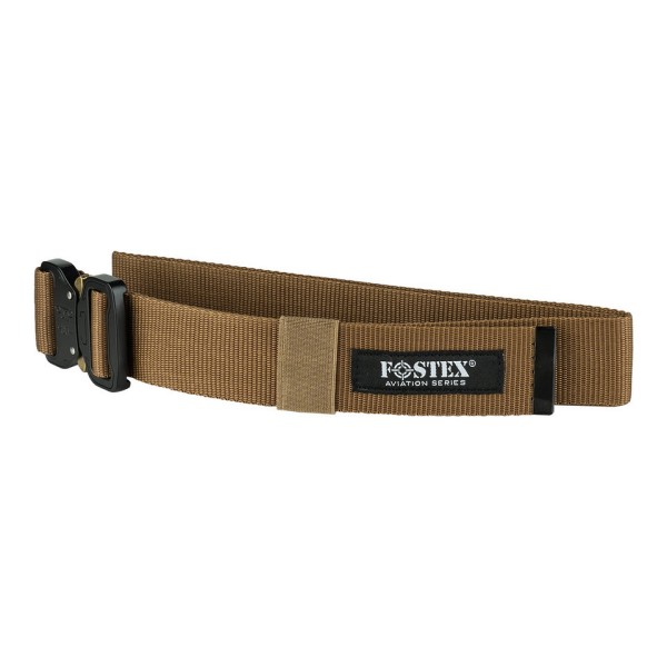 Opasok taktický rýchloupínací FOSTEX Tactical Fast Belt 125cm - coyote
