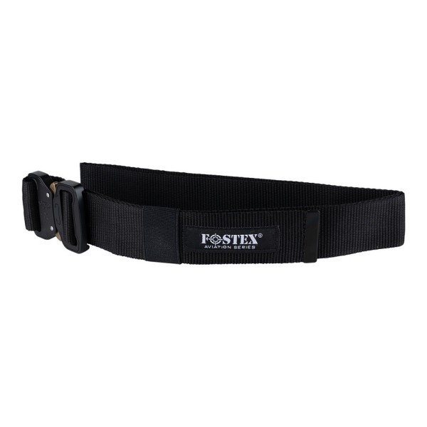 Opasok taktický rýchloupínací FOSTEX Tactical Fast Belt 125cm - čierny
