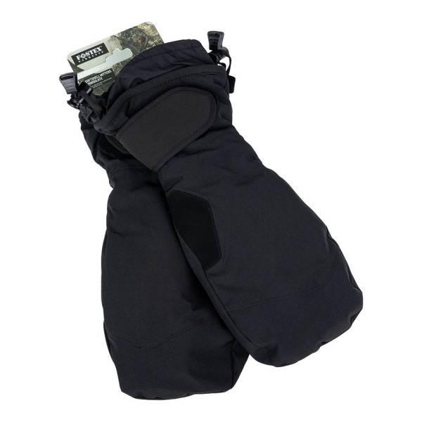 Rukavice palcové softshellové FOSTEX Softshell Mittens - čierne