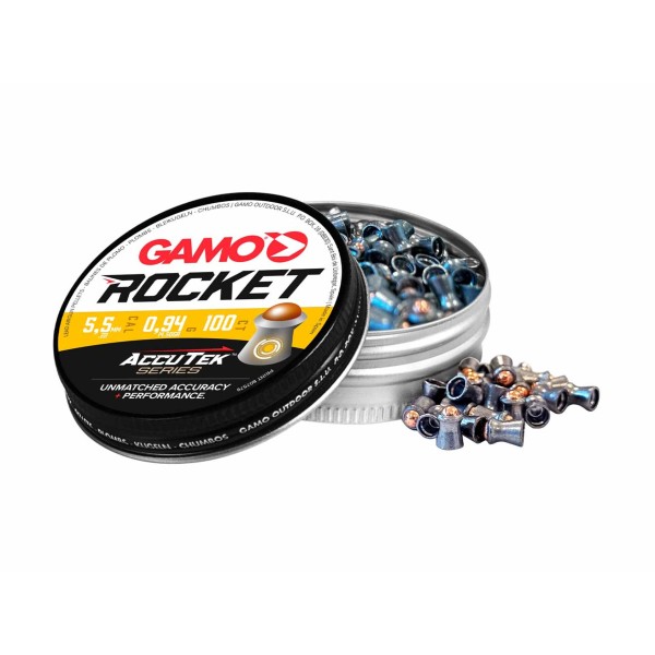 Diabolky GAMO Rocket 0,94g AccuTek kal. 5,5mm - 100ks