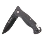 Nôž zatvárací outdoorový GANZO G611-BK - čierny