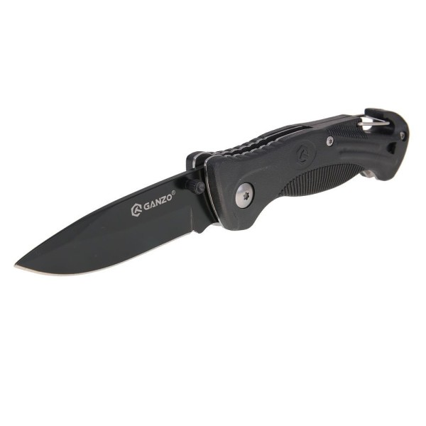 Nôž zatvárací outdoorový GANZO G611-BK - čierny
