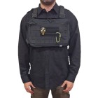 Nosič hrudný GURKHA TACTICAL Molle - čierny