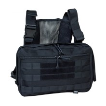 Nosič hrudný GURKHA TACTICAL Molle - čierny