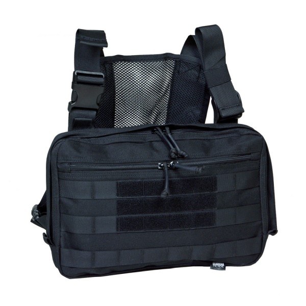 Nosič hrudný GURKHA TACTICAL Molle - čierny