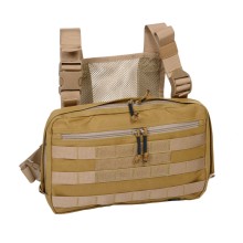 Nosič hrudný GURKHA TACTICAL Molle - coyote