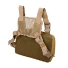 Nosič hrudný GURKHA TACTICAL Molle - coyote