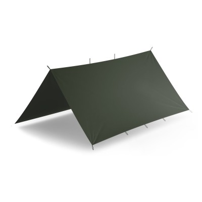 Plachta viacúčelová nepremokavá HELIKON Supertarp 300x300cm - olivová