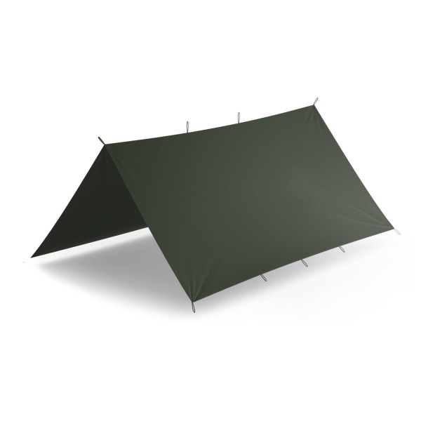 Plachta viacúčelová nepremokavá HELIKON Supertarp 300x300cm - olivová
