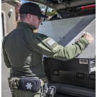 Košeľa taktická HELIKON-TEX MCDU Combat Shirt NYCO RipStop - čierna